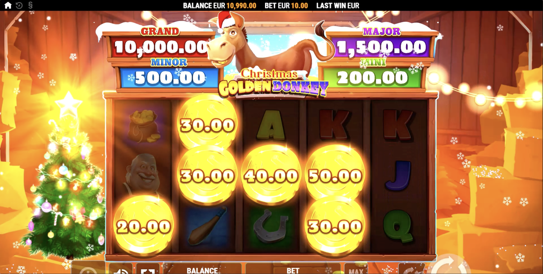 Golden Donkey XMAS
