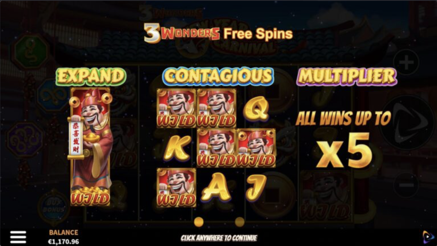 3 Wonders New Year Carnival
