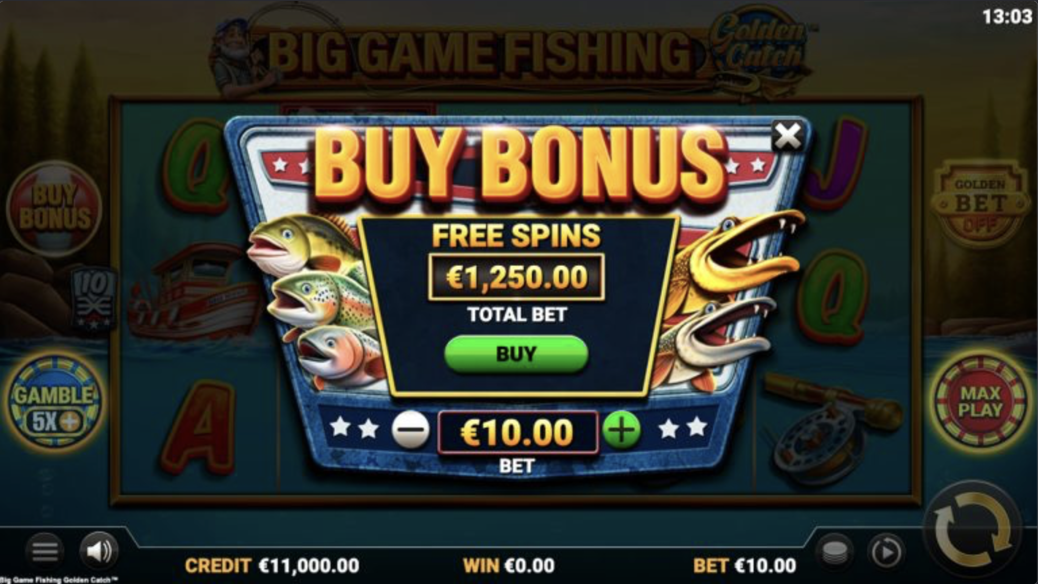 Big Game Fishing Golden Catch