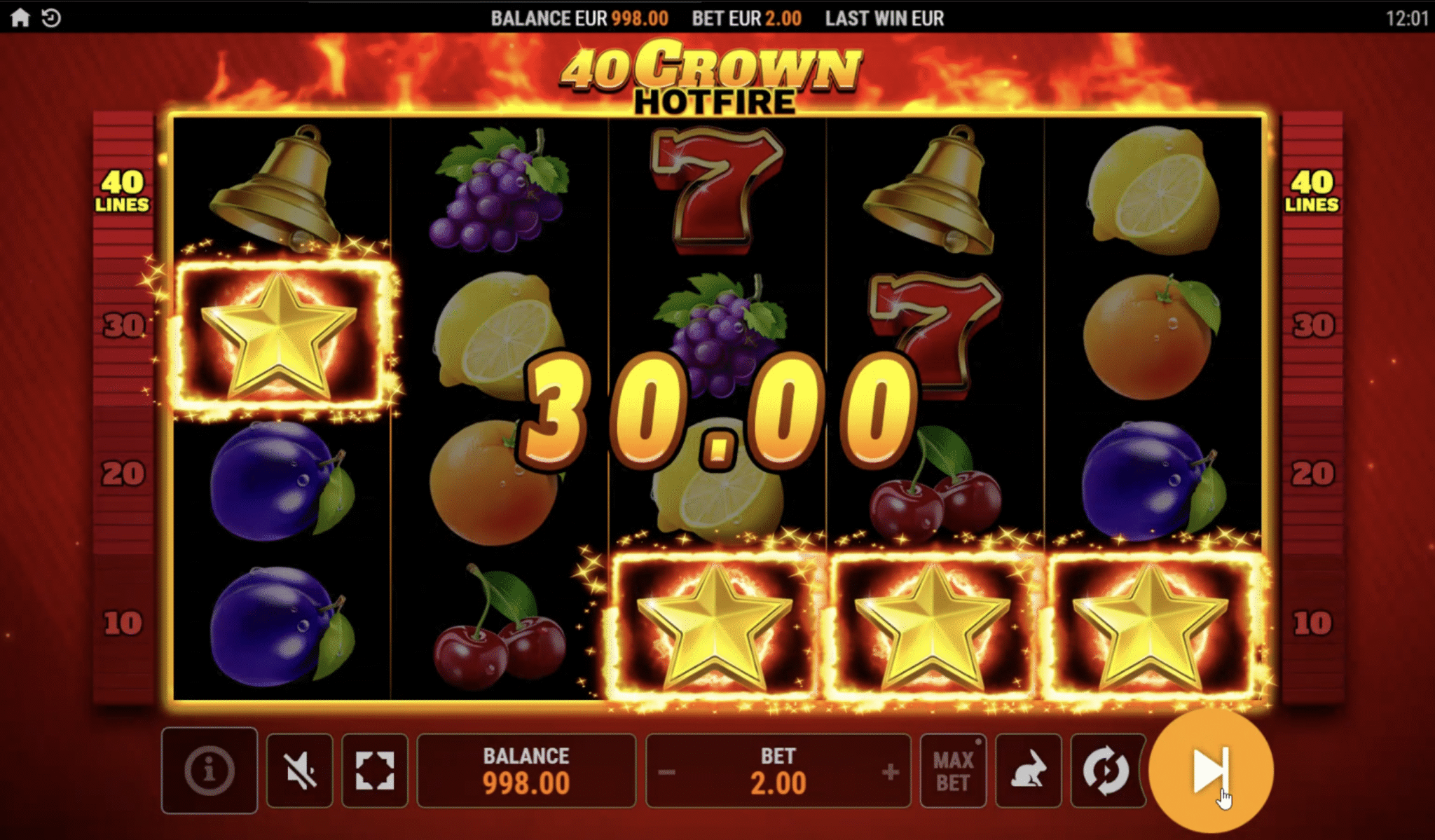 40 Crown Hotfire